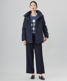 J.PRESS LADIES 【洗える】ANASTASIA milled セミワイド パンツ