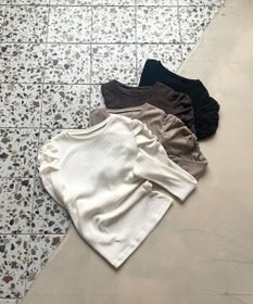 Feroux 【ONWARD CROSSET MAG掲載】ギャザースリーブ プルオーバー