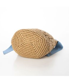 UNBILLION cachecache 下がりグログラン柄編みワンハンドルクロッシェトート