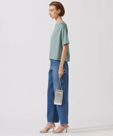 ICB 【接触冷感・UVケア・洗える】 ハイツイストスムース デザインカットソー