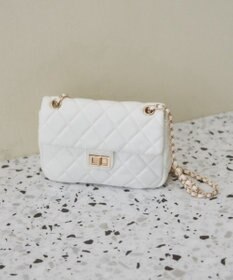 WEGO 【ANGIE VINTAGE】キルティングショルダーBAG