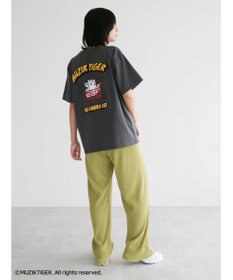 Green Parks ムジークタイガー／バックプリントＴシャツ