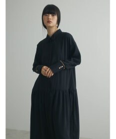 Green Parks armonia．配色シャツワンピース