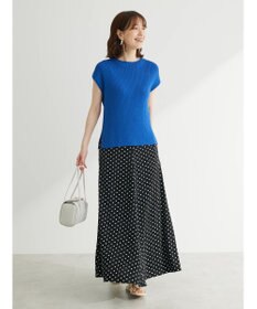 Green Parks ・Ｐｅｔｉｔ　Ｆｌｅｕｒ　フレンチスリーブリブニット