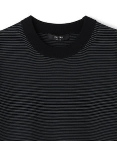 JOSEPH HOMME 【新柄】リュクスレーヨンボーダー　クルーネック半袖ニット