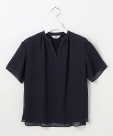 J.PRESS LADIES L 【速乾】サッカーチェック カットソー