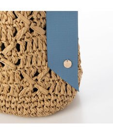 UNBILLION cachecache 下がりグログラン柄編みワンハンドルクロッシェトート