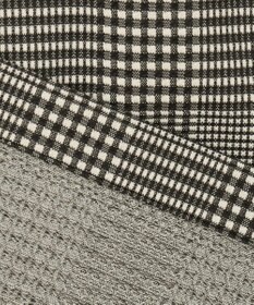 J.PRESS MEN 【KANEMASA】 グレンチェック サッカージャージー コーチジャケット