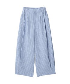 CRAFT STANDARD BOUTIQUE ベルトデザインワイドパンツ