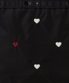 LeSportsac SMALL BUCKET TOTE/レッド/ホワイトハートEMB