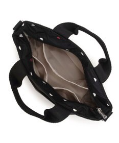 LeSportsac SMALL BUCKET TOTE/レッド/ホワイトハートEMB