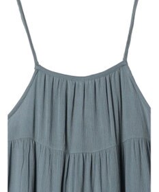 Green Parks 楊柳クレープボリュームキャミワンピース