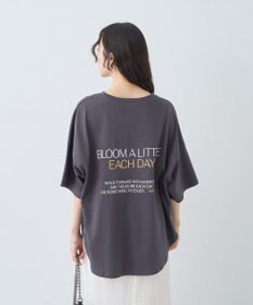 earth music&ecology ドルマンバックプリントＴｅｅ
