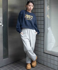 WEGO 【暖かい/裏起毛】裏起毛グラフィックスウェット