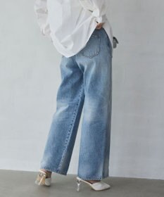 WEGO 【XS～Lサイズ展開/美脚】ストレートデニムパンツ