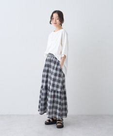 earth music&ecology ドルマンバックプリントＴｅｅ