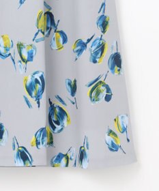 組曲 チューリッププリント フレアスカート