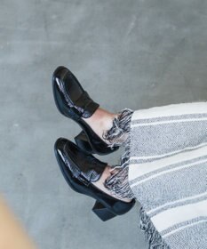 BONTRE 【BONTRE/ボントレ】チャンキーヒールローファー