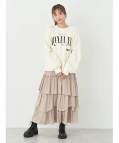 earth music&ecology アソートロゴスウェット