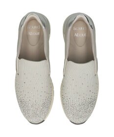 Bridget Birkin 【Round About】ラインストーンアクセントスリッポンスニーカー