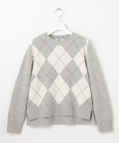 J.PRESS LADIES CASHBIT NEO アーガイル ニット