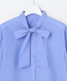 自由区 L 【カタログ掲載】ナチュラルタッチボウタイ ブラウス