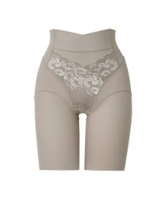 BRADELIS New York 【BRADELIS NewYork peace】綿混フィットレースガードル お尻と太ももの境目をしっかり作る補整ガードル