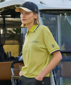 23区GOLF 【WOMEN】ゆったりシルエット 半袖ゴルフポロシャツ