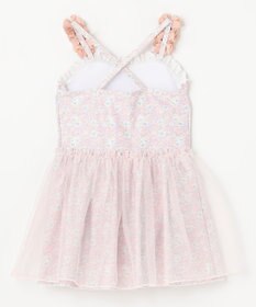 ANY KIDS 花柄チュールワンピース水着