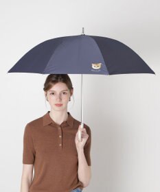 MOONBAT 【 遮光率100％/遮熱/UV】PAUL&JOE ACCESSOIRES(ポール&ジョー) 晴雨兼用日傘 ヌネット ネコ 長傘