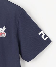23区GOLF 【PEANUTS】【MEN】スヌーピーコラボ 半袖ポロシャツ