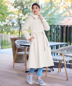 Tiaclasse フェイクウールステンカラーコート