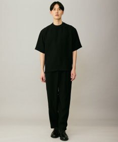 UNFILO MENS ダブルクロス クルーTEE