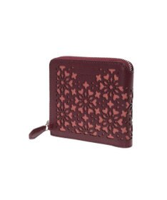 genten カレイド 外ファスナー2つ折り財布