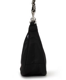 LeSportsac CHAIN SMALL CONV HOBO/ブラックサテンスナイデル