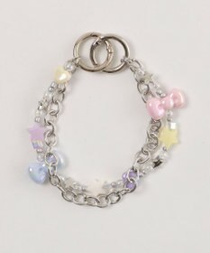 WEGO 2wayチェーンビーズモチーフストラップ