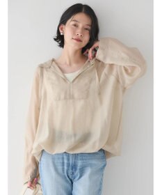 AMERICAN HOLIC 接触冷感シアーアノラックパーカー