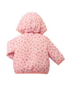 MIKI HOUSE HOT BISCUITS 【80-120cm】 裏ボアフリース リバーシブル総柄ジャンパー