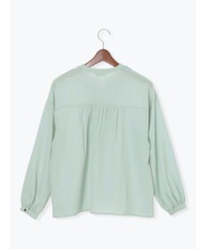 Te chichi フロントフリルキーネックブラウス