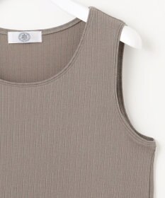 J.PRESS LADIES L ワイドリブジャージー ノースリーブ カットソー