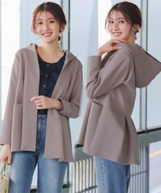 Tiaclasse ソフトダンボールバックフレアフーディー