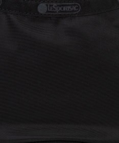 LeSportsac CHAIN SMALL CONV HOBO/ブラックサテンスナイデル