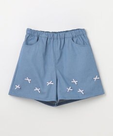 ANY KIDS ひんやりクール リボンショートパンツ