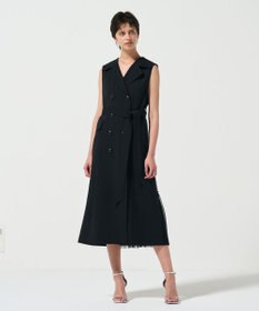 GRACE CONTINENTAL バックプリーツトレンチワンピース