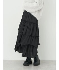 earth music&ecology ランダムティアードスカート