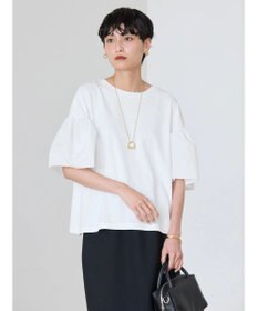 AMERICAN HOLIC 袖フレア５分袖カットプルオーバー