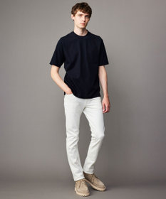 JOSEPH ABBOUD 【キングサイズ・ジャケットインにもおすすめドレスTee/吸水速乾/上質感】ミラノリブダブルフェイス Tシャツ