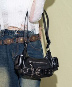 WEGO キラキラチャーム付きベルトショルダー