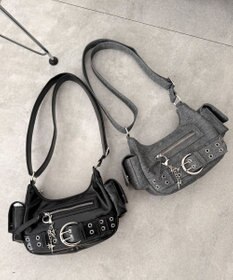 WEGO キラキラチャーム付きベルトショルダー