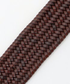 JOSEPH ABBOUD 【イタリア素材・ストレッチ・日本製】 ストレッチレザー ベルト